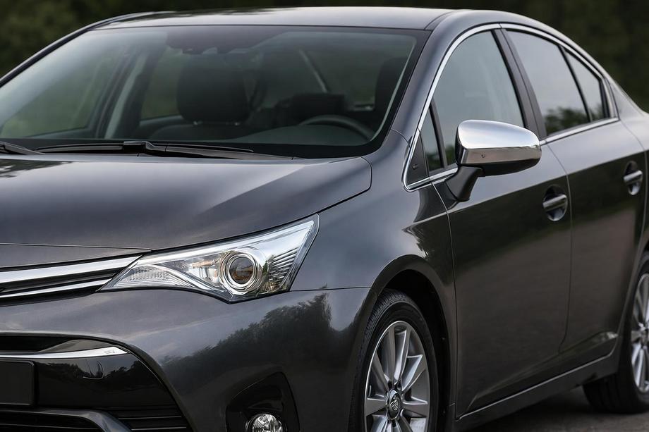 Toyota Avensis 2009–2018 Spejlkapper i rustfrit stål (2 stk.) Image