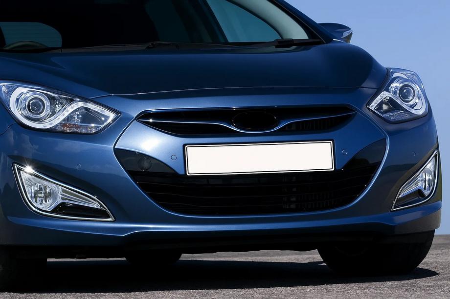 Hyundai I-40 2011–2019 Kromrammer til taagelygter (2 stk., rustfrit staal) Image