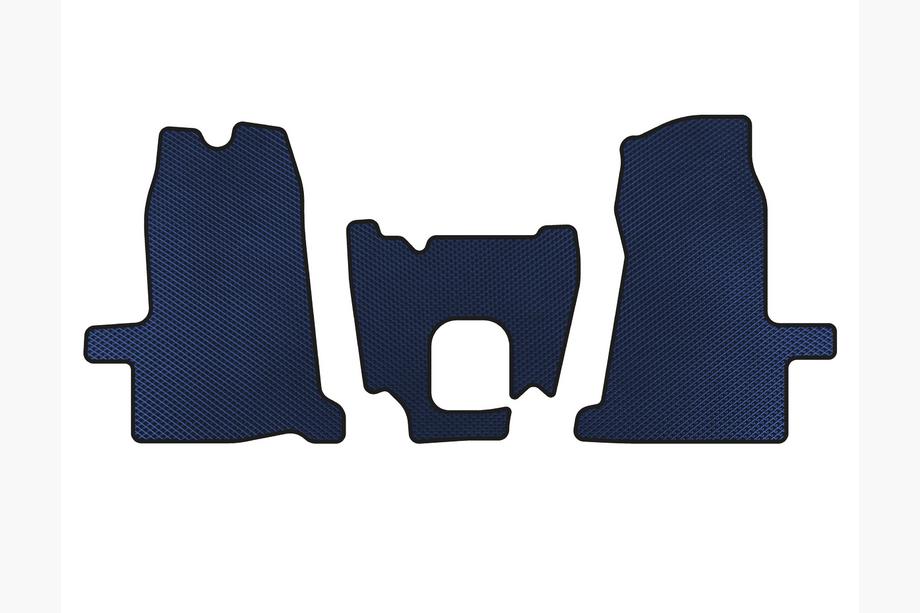 Ford Transit 2000–2014 EVA-bilmåtter (2000-2006, 1+1, manuelt gear, blå) Image