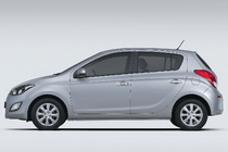 Hyundai I-20 2012–2014 Dørgrebsdæksler (4 stk., rustfrit stål) Carmos - Tyrkisk stål foto 1