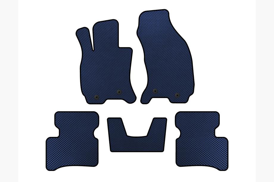 Jaguar X-Type 2001–2009 EVA-måtter (sedan, gulvmonteret speederpedal, blå) Image