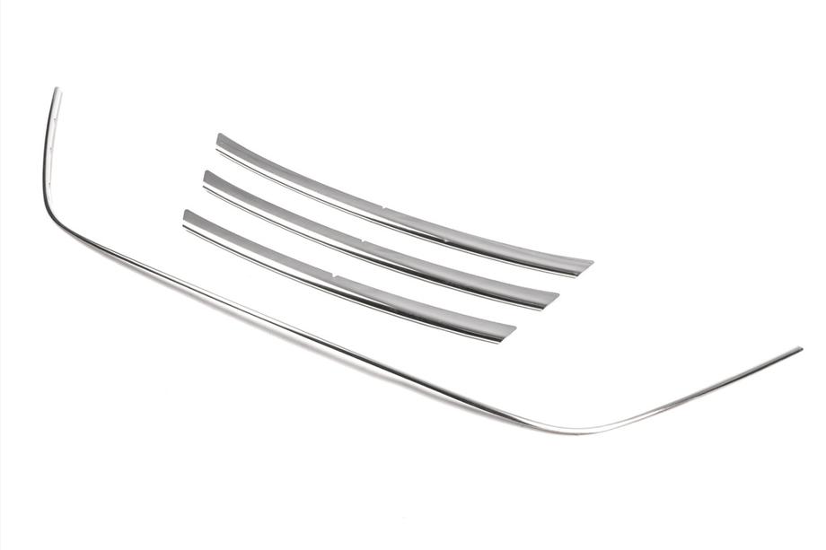 Hyundai I-30 2012–2017 Kromlister til nederste grill og omkring STYLE (rustfrit stål) Foto 3