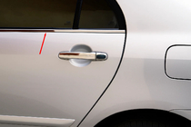 Toyota Verso 2009–2018 Udvendige vindueslister (4 stk., rustfrit stål) foto 1