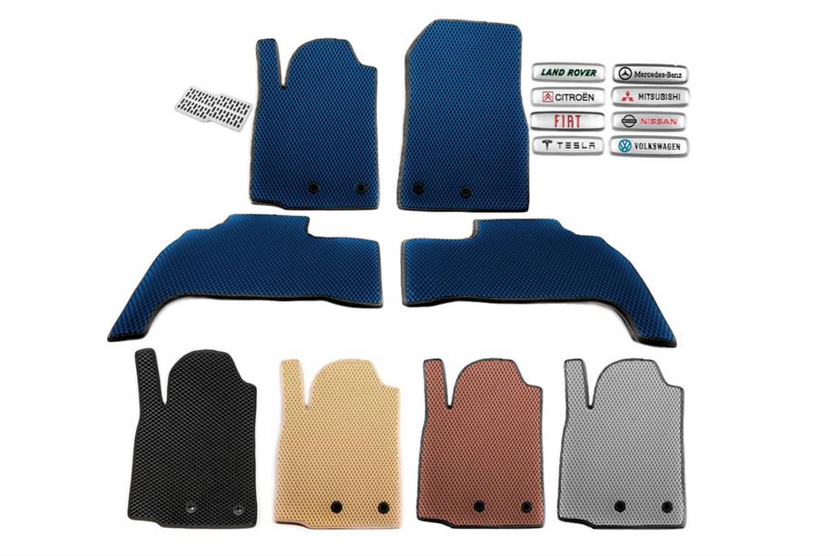 Mazda 2 2007–2014 EVA-bilmåtter (Blå) Image
