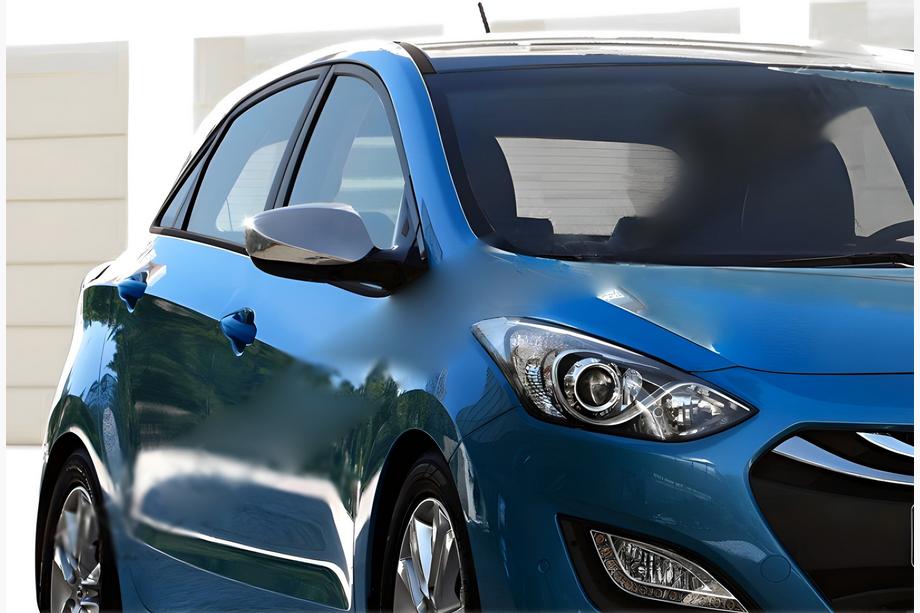 Hyundai I-30 2012–2017 Spejlkapper uden blinklys (2 stk., rustfrit stål) OmsaLine - italiensk rustfrit stål Image