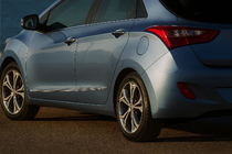 Hyundai I-30 2012–2017 Dørlister (4 stk., rustfrit stål) foto 1