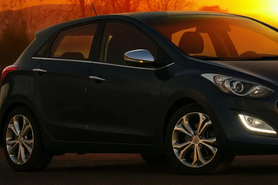 Hyundai I-30 2012–2017 Siderudeliste (HB, rustfrit stål) Image