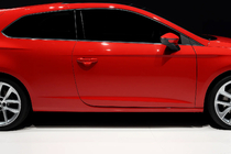 Seat Leon 2013–2020 Siderudelister (3-dørs, 6 stk., rustfrit stål) foto 1