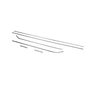 Siderudelister (3-dørs, 6 stk., rustfrit stål) Seat Leon 2013–2020 foto 3