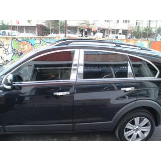 Rustfri stolpelister Chevrolet Captiva 2006–2019 foto 2