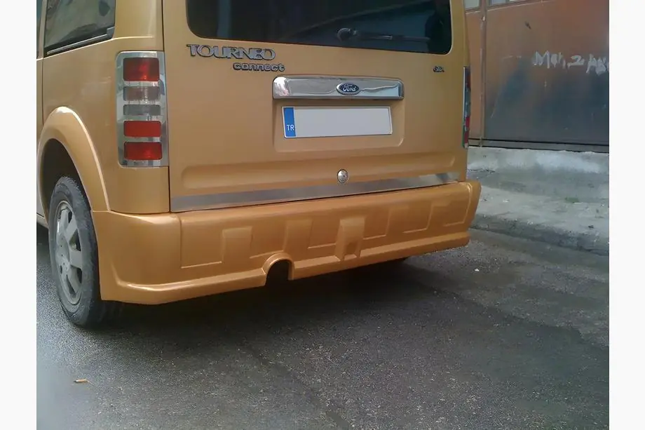Ford Connect 2010–2013 Stoplygteafdækninger variant nr. 3 i rustfrit stål (2 stk.) Image