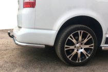 Volkswagen T5 Caravelle 2004–2010 Bageste hjørnestykker AK003 (2 stk., rustfrit stål) foto 3