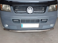 Volkswagen T5 Multivan 2003–2010 Enkel frontbøjle (rustfrit stål) 60 mm foto 1