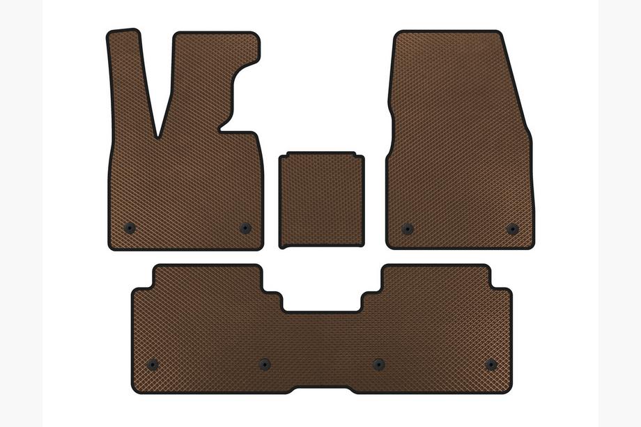 BMW I3 2013–2022 EVA bilmåtter (brun) Image