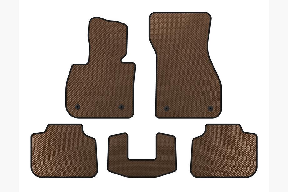 BMW X1 F48 2015–2022 EVA bilmåtter (brun) Image