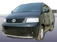 Volkswagen T5 Caravelle 2004–2010 Enkel frontbøjle (rustfrit stål) 60 mm foto 2