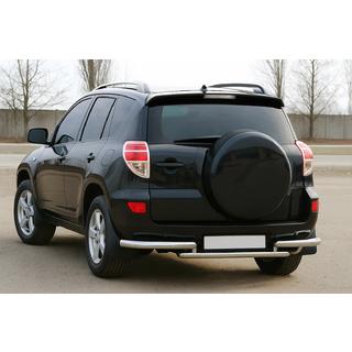 Baglygteafdækning 2006-2009 (2 stk., rustfrit stål) Toyota Rav 4 2006–2013 foto 1