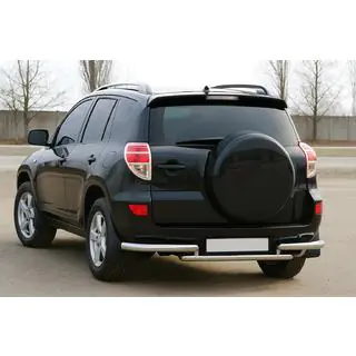 Baglygteafdækning 2006-2009 (2 stk., rustfrit stål) Toyota Rav 4 2006–2013 foto 1
