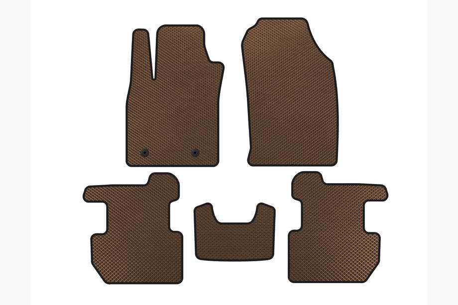 Ford Ecosport 2013–2022 EVA-måtter (2018-2022, brun) Image