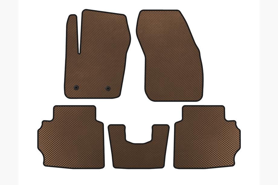 Ford Mondeo 2014–2022 EVA-bilmåtter (LB, brun) Image