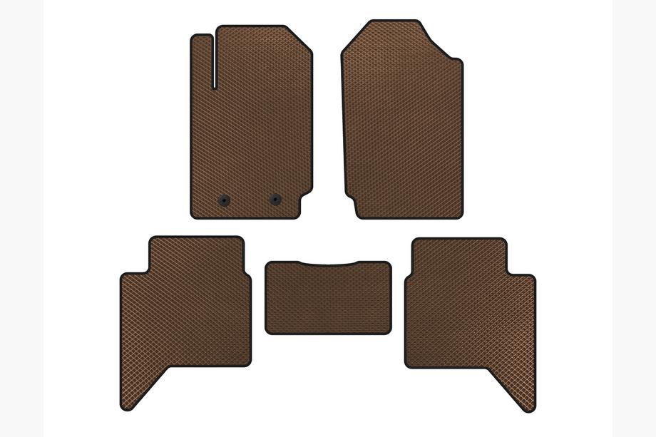 Ford Ranger 2011–2022 EVA bilmåtter (brun) Image