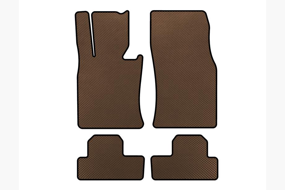 Mini Clubman R55/R56 2007–2014 EVA bilmåtter til kabinen (til R56, Brun) Image
