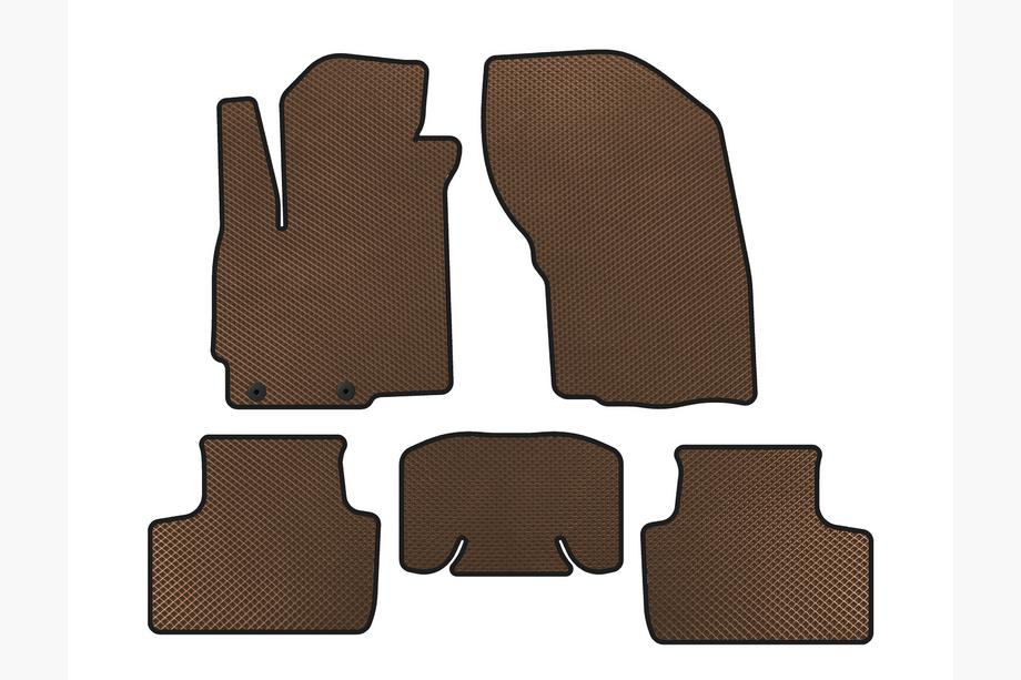 Mitsubishi ASX 2010–2023 EVA måtter til kabine (2019-2023, Brun) Image