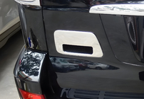 Toyota Land Cruiser Prado 120 2002–2009 Dæksel til bagklaphåndtag (rustfrit stål) Carmos - Tyrkisk stål foto 5