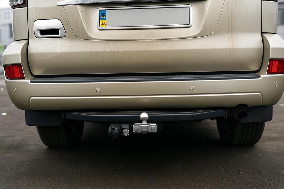 Toyota Land Cruiser Prado 120 2002–2009 Dæksel til bagklaphåndtag (rustfrit stål) Foto 3