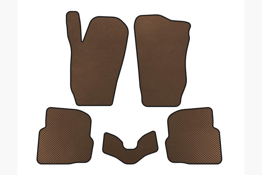Seat Cordoba 2000–2009 EVA-gulvmåtter (SD, Brun) Image