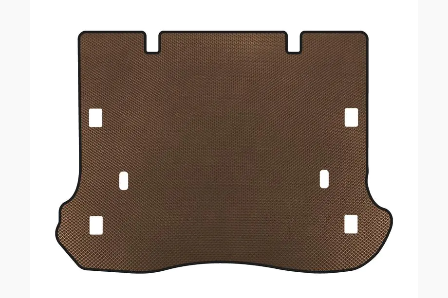 Jeep Grand Cherokee WK 2004–2010 EVA V-2 bagagerumsmåtte (Brun) Image