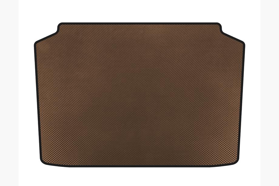 Volkswagen Polo 2001–2009 EVA bagagerumsmåtte (HB, 3/5-dørs, brun) Image