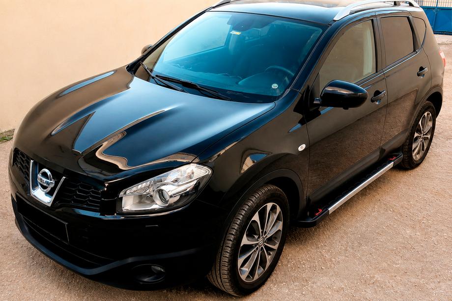 Nissan Qashqai 2007–2010 Sidetrin RedLine V1 (2 stk., alu.) Image