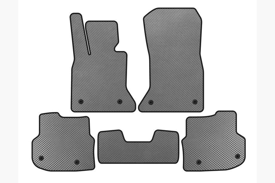 BMW 5-serie F10/F11 2010–2016 Bilmåtter 2010-2013 (EVA, grå) Image