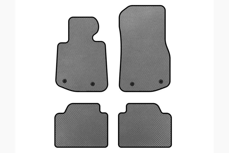 BMW 4-serie F32/F33/F36 2012–2020 EVA V2 gulvmåtter (grå) Image