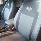 Kia Ceed 2012–2018 Sædeovertræk (kunstlæder→stof, Premium) foto 8