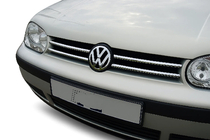 Volkswagen Golf 4 1997–2006 Grill-lister (4 stk., rustfrit stål) foto 1