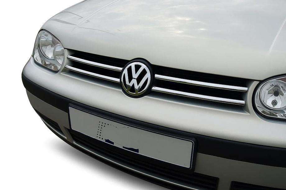 Volkswagen Golf 4 1997–2006 Grill-lister (4 stk., rustfrit stål) Image