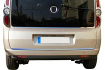 Opel Combo 2012–2018 Kantliste til bagrude (rustfrit stål) foto 5