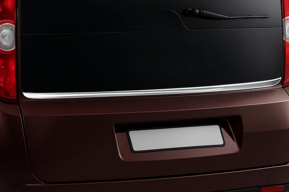 Opel Combo 2012–2018 Kantliste til bagrude (rustfrit stål) Image