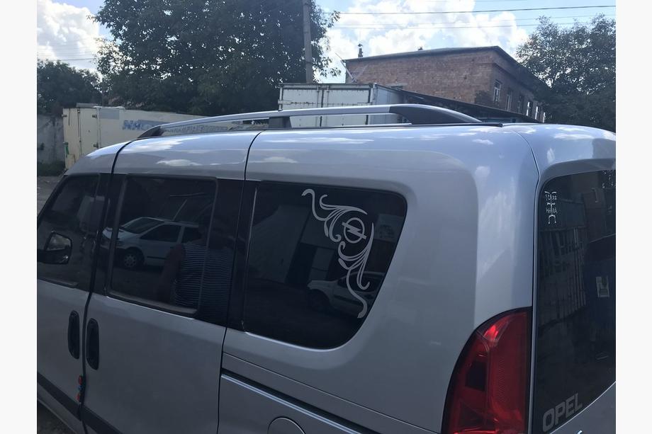 Opel Combo 2012–2018 UDSALG!!! Tagrælinger grå metallic (plastfødder) Kort akselafstand Foto 4