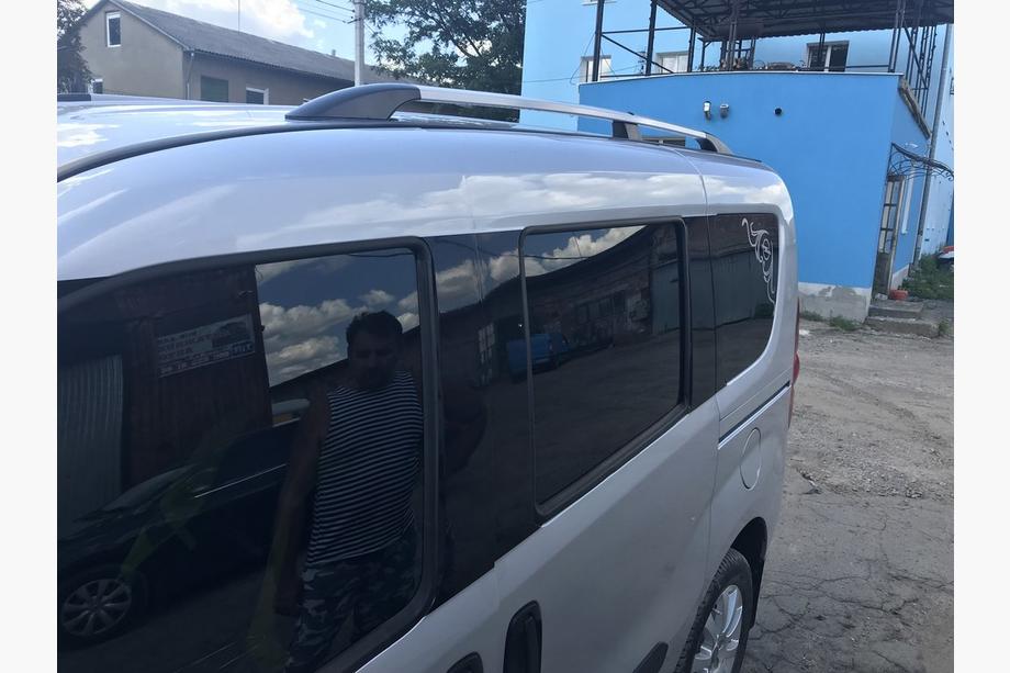 Opel Combo 2012–2018 UDSALG!!! Tagrælinger grå metallic (plastfødder) Kort akselafstand Foto 5