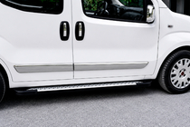 Opel Combo 2012–2018 Sidetrin Allmond Grey (2 stk., aluminium) foto 1
