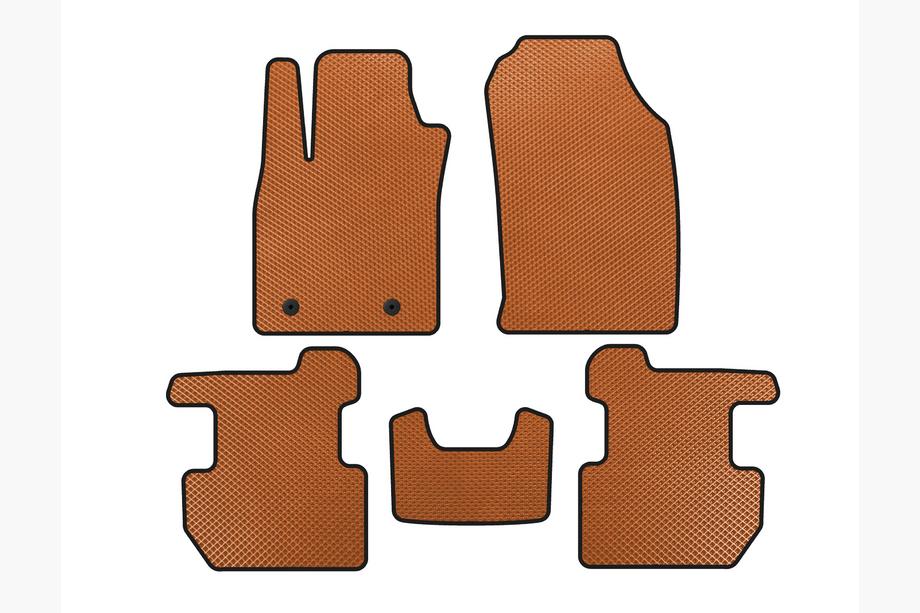 Ford Ecosport 2013–2022 EVA måtter (2018-2022, orange) Image