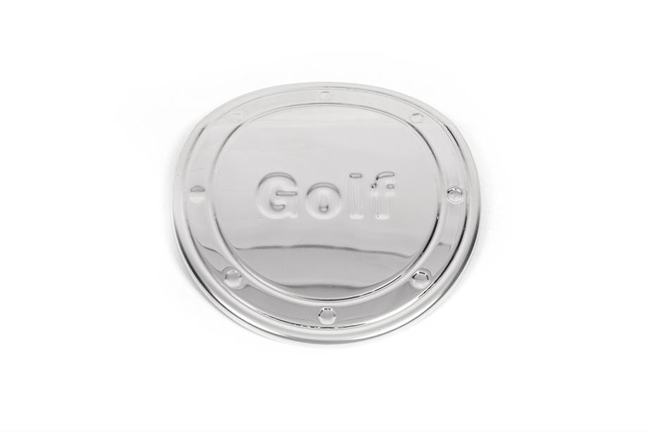 Volkswagen Golf 5 2003–2009 Tankklap cover (rustfrit stål) Image