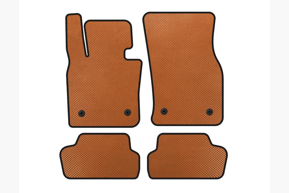 Mini Cooper F55/56/57 2014–2023 EVA-gulvmåtter (til F56, orange) Image