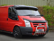 Ford Transit 2000–2014 Forrudevisir (sort højglans, 5 mm) foto 16