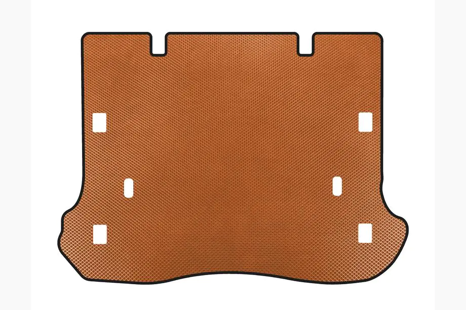 Jeep Grand Cherokee WK 2004–2010 EVA V-2 bagagerumsmåtte (Orange) Image