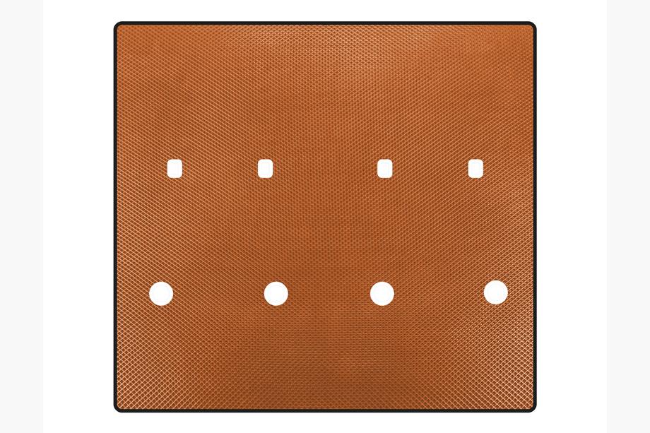 Peugeot Partner/Rifter 2019– EVA-bagagerumsmåtte (Lang akselafstand, Orange) Image