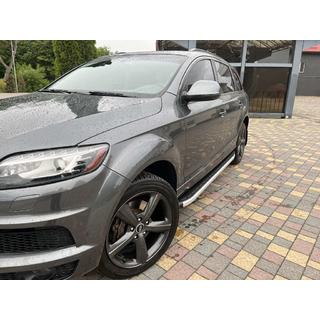 Sidetrin Fullmond (2 stk., aluminium) Audi Q7 2005–2015 foto 2
